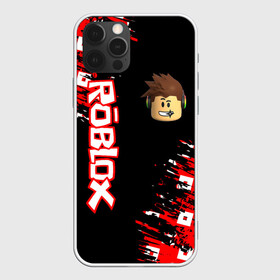 Чехол для iPhone 12 Pro с принтом ROBLOX. в Новосибирске, силикон | область печати: задняя сторона чехла, без боковых панелей | game | gamer | logo | minecraft | roblox | simulator | игра | конструктор | лого | симулятор | строительство | фигура