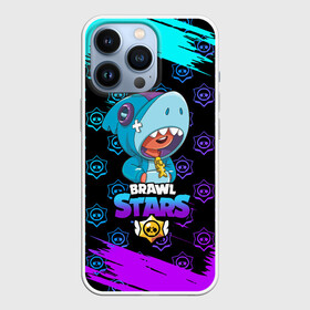 Чехол для iPhone 13 Pro с принтом Brawl stars leon shark. в Новосибирске,  |  | bea | bib | brawl stars | crow | el brown | leon | max | nita | sally leon | shark | акула | биа | биби | бравл старс | ворон | игра | леон | макс | нита | оборотень | салли леон | сэлли леон | шарк | эл браун