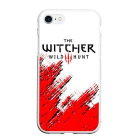 Чехол для iPhone 7/8 матовый с принтом THE WITCHER в Новосибирске, Силикон | Область печати: задняя сторона чехла, без боковых панелей | geralt | the witcher | the witcher wild hunt | witcher | ведьмак | ведьмак 3 | геральт | сериал