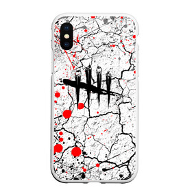 Чехол для iPhone XS Max матовый с принтом DEAD BY DAYLIGHT в Новосибирске, Силикон | Область печати: задняя сторона чехла, без боковых панелей | dbd | dead by daylight | survival horror | дбд | мертвы к рассвету