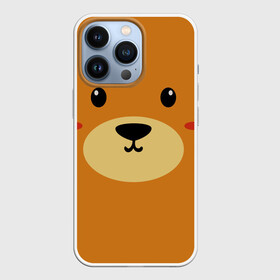 Чехол для iPhone 13 Pro с принтом Мишка в Новосибирске,  |  | animal | animals | bear | kawai | девушке | детский | детям | животные | медведь | медвежонок | милый | мишка | подарок