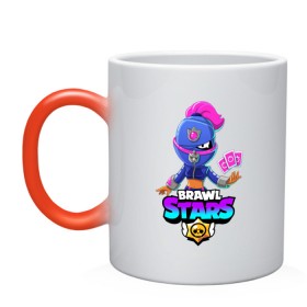 Кружка хамелеон с принтом BRAWL STARS TARA в Новосибирске, керамика | меняет цвет при нагревании, емкость 330 мл | 8 bit | 8 бит | bibi | brawl stars | crow | el brown | leon | leon shark | max | mr.p | sally leon | shark | stars | tara | virus | werewolf | акула | биби | вирус | ворон | леон | оборотень | пингвин | тара