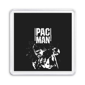 Магнит 55*55 с принтом Pac Man в Новосибирске, Пластик | Размер: 65*65 мм; Размер печати: 55*55 мм | Тематика изображения на принте: manny pacquiao | pac man | pacquiao | бокс | мэнни пакьяо | пакьяо