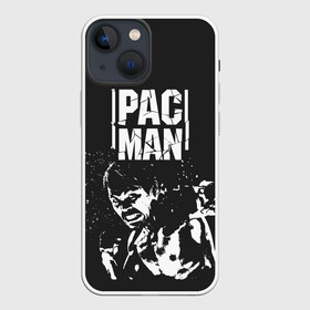 Чехол для iPhone 13 mini с принтом Pac Man в Новосибирске,  |  | manny pacquiao | pac man | pacquiao | бокс | мэнни пакьяо | пакьяо