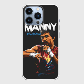 Чехол для iPhone 13 Pro с принтом Manny в Новосибирске,  |  | manny pacquiao | pac man | pacquiao | бокс | мэнни пакьяо | пакьяо