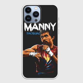 Чехол для iPhone 13 Pro Max с принтом Manny в Новосибирске,  |  | manny pacquiao | pac man | pacquiao | бокс | мэнни пакьяо | пакьяо