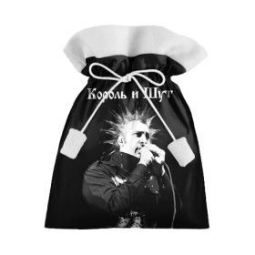 Подарочный 3D мешок с принтом Король и Шут + Анархия (спина) в Новосибирске, 100% полиэстер | Размер: 29*39 см | punk | rock | киш | король | король и шут | михаил горшенев | панки | рок | русский рок | шут