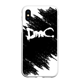 Чехол для iPhone XS Max матовый с принтом DEVIL MAY CRY (DMC) в Новосибирске, Силикон | Область печати: задняя сторона чехла, без боковых панелей | Тематика изображения на принте: dante | devil may cry | devil may cry 5 | dmc | game | hell | play | sword | ад | данте | игры | меч