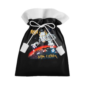 Подарочный 3D мешок с принтом Ария в Новосибирске, 100% полиэстер | Размер: 29*39 см | aria | rock | russian rock | ария | дубинин | игра с огнем | кипелов | маврин | рок | русский рок | холстинин