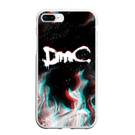 Чехол для iPhone 7Plus/8 Plus матовый с принтом DEVIL MAY CRY (DMC) в Новосибирске, Силикон | Область печати: задняя сторона чехла, без боковых панелей | Тематика изображения на принте: dante | devil may cry | devil may cry 5 | dmc | game | hell | play | sword | ад | данте | игры | меч