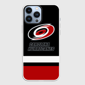 Чехол для iPhone 13 Pro Max с принтом Каролина Харрикейнз в Новосибирске,  |  | carolina | carolina hurricanes | hockey | hurricanes | nhl | usa | каролина | каролина харрикейнз | нхл | спорт | сша | харрикейнз | хоккей | шайба