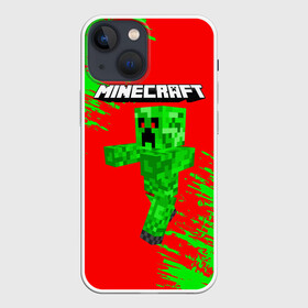 Чехол для iPhone 13 mini с принтом MINECRAFT. в Новосибирске,  |  | craft | game | mine | minecraft | minecraftmemories | pixel | twitter | игра | майнкрафт | маркус перссон | пиксель | ремесло | шахта