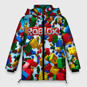Женская зимняя куртка 3D с принтом Roblox Cubes в Новосибирске, верх — 100% полиэстер; подкладка — 100% полиэстер; утеплитель — 100% полиэстер | длина ниже бедра, силуэт Оверсайз. Есть воротник-стойка, отстегивающийся капюшон и ветрозащитная планка. 

Боковые карманы с листочкой на кнопках и внутренний карман на молнии | game | game roblox | logo roblox | online game | r | roblox | игра | игра роблокс | лого | лого роблокс | логотип | надпись | онлайн игра | онлайн игра роблокс | роблокс