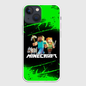 Чехол для iPhone 13 mini с принтом MINECRAFT. в Новосибирске,  |  | craft | game | mine | minecraft | minecraftmemories | pixel | twitter | игра | майнкрафт | маркус перссон | пиксель | ремесло | шахта