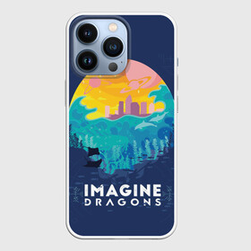 Чехол для iPhone 13 Pro с принтом Imagine Dragons в Новосибирске,  |  | alternative | believer | demons | dragons | imagines | imagining | interscope | kid | korner | radioactive | records | альтернативный рок | имеджин драгонс | инди | поп | электроник