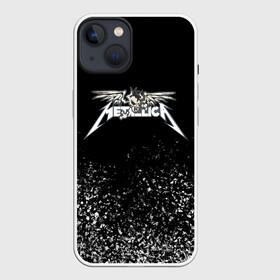 Чехол для iPhone 13 с принтом Металлика Metallica в Новосибирске,  |  | heavy | heavy metal | metal | metalica | metallica | trash metal | джеймс | кирк | ларс | мастейн | метал | металика | металл | металлика | музыка | ньюстед | рок | трухильо | ульрихт | хеви | хэви | хэммет | хэтфилд