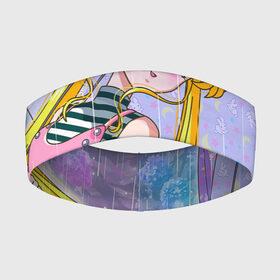 Повязка на голову 3D с принтом Sailor Moon в Новосибирске,  |  | Тематика изображения на принте: baby | bunny | girl | like | pink | sailormoon | usagi | вода капли | воин | волосы | глаза | девушка | дождь | зайчик | зонтик | котик | кролик | лето | луна | малышка | матроска | небо | облака | природа | радуга | розовый