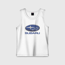 Детская майка хлопок с принтом  SUBARU в Новосибирске,  |  | Тематика изображения на принте: 2020 | auto | forester | impreza | outback | sport | sti | subaru | tribeca | wrx | авто | автомобиль | автомобильные | аутбек | бренд | врх | импреза | марка | машины | оутбек | спорт | сти | субару | трибека | форестер