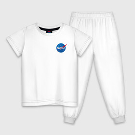 Детская пижама хлопок с принтом NASA в Новосибирске, 100% хлопок |  брюки и футболка прямого кроя, без карманов, на брюках мягкая резинка на поясе и по низу штанин
 | galaxy | maven | nasa | space | space company | star | астрономия | галактика | джемини | дискавери | звезды | космическая компания | космос | кьюриос | меркурий | наса | скайлэб | спейс шаттл | шаттл