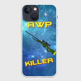 Чехол для iPhone 13 mini с принтом AWP killer в Новосибирске,  |  | awp | counter strike | counter strike global offensive | counter strike go | cs | cs go | killer | sniper | авп | контра | кс | кс го | снайпер | снайперская винтовка