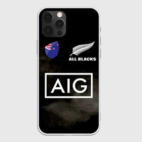 Чехол для iPhone 12 Pro Max с принтом ALL BLACKS в Новосибирске, Силикон |  | all blacks | new zealandd | rugby | новая зеландия | олл блэкс | регби | хака