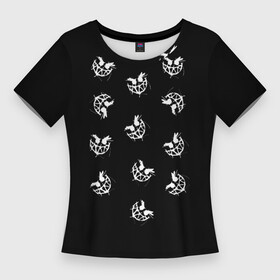 Женская футболка 3D Slim с принтом Pyrokinesis в Новосибирске,  |  | pyrokinesis | андрей | русский рэп | рэп | хип хоп