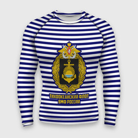 Мужской рашгард 3D с принтом Тихоокеанский флот ВМФ России в Новосибирске,  |  | 23 февраля | army | армейка | армия | бф | вмс | вмф | военно | войска | герб | дкбф | знак | каспийская флотилия | лого | мичман | море | морпех | морская | морские | морской | моряк | орел | пехота | подводник
