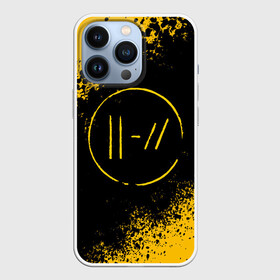 Чехол для iPhone 13 Pro с принтом TWENTY ONE PILOTS | TOP (Z) в Новосибирске,  |  | 21 pilots | 21p | bandito | blurryface | chlorine | joshua | ned | top | trench | twenty one pilots | tyler | бандито | нэд | тренч