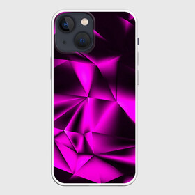 Чехол для iPhone 13 mini с принтом НЕОНОВАЯ ТЕКСТУРА в Новосибирске,  |  | abstract | abstraction | color | fractal | geometry | paitnt | polygon | polygonal | psy | абстракция | геометрия | краски | неоновые | полигоны | психоделика | фрактал