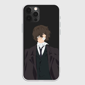 Чехол для iPhone 12 Pro Max с принтом Osamu Dazai в Новосибирске, Силикон |  | bungou | dazai | dogs | osamu | stray | асаму | бродячие псы | бродячих | дадзай | дазай | литературные гении | осаму | проза | псов