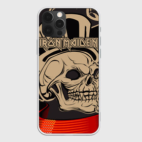 Чехол для iPhone 12 Pro с принтом Iron Maiden в Новосибирске, силикон | область печати: задняя сторона чехла, без боковых панелей | 80s | hardrock | heavy | iron | maiden | metal | pop | steve harris | the final frontier | uk | айрон | группа | железная дева | метал | мэйден | хеви