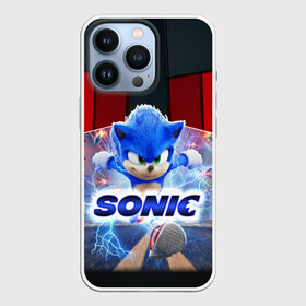 Чехол для iPhone 13 Pro с принтом Соник 2020 в Новосибирске,  |  | 2020 | sega | sonic | sonic boom | быстрый | герой | джим керри | дизайн | еж | ежик | злодей | кино | молнии | мультфильм | новый | погоня | премьера | сега | соник | соник бум | соник бум шедоу | тейлз | трейлер | фильм