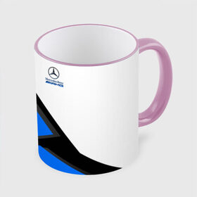 Кружка с полной запечаткой с принтом Mercedes-AMG в Новосибирске, керамика | ёмкость 330 мл | Тематика изображения на принте: amg | benz | cars | drive | mercedes | supercars | амг | бенц | гелендваген | гонки | мерин | мерс | мерседес | обзор | скорость | форма