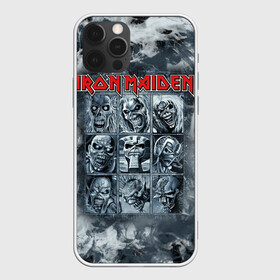 Чехол для iPhone 12 Pro с принтом Iron Maiden в Новосибирске, силикон | область печати: задняя сторона чехла, без боковых панелей | 80s | hardrock | heavy | iron | maiden | metal | pop | steve harris | the final frontier | uk | айрон | группа | железная дева | метал | мэйден | хеви