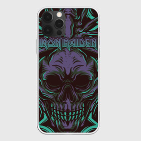 Чехол для iPhone 12 Pro с принтом Iron Maiden в Новосибирске, силикон | область печати: задняя сторона чехла, без боковых панелей | 80s | hardrock | heavy | iron | maiden | metal | pop | steve harris | the final frontier | uk | айрон | группа | железная дева | метал | мэйден | хеви