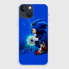 Чехол для iPhone 13 mini с принтом SONIC в Новосибирске,  |  | hedgehog | metal sonic | silver | silver the hedgehog | sonic | sonic boom | sonic the hedgehog | еж | ёж сонник | ежик | игры | кино | соник | соник в кино | фильм