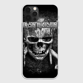 Чехол для iPhone 12 Pro с принтом IRON MAIDEN | АЙРОН МАЙДЕН в Новосибирске, силикон | область печати: задняя сторона чехла, без боковых панелей | 80s | hardrock | heavy | iron | maiden | metal | pop | steve harris | the final frontier | uk | айрон | бас | британия | брюс дикинсон | гитара | группа | железная дева | метал | мэйден | нико макбрэйн | рок | стив харрис | хеви