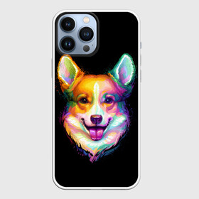 Чехол для iPhone 13 Pro Max с принтом Корги в Новосибирске,  |  | animal | animals | corgi | dog | dogs | glitch | глитч | животные | звери | картинка | картинки | корги | ми | милота | милый | пес | прикольная | прикольные | собака | собачка