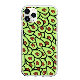 Чехол для iPhone 11 Pro Max матовый с принтом АВОКАДО в Новосибирске, Силикон |  | Тематика изображения на принте: avocado | food | fruit | vegan | vegetarian | авокадо | веган | вегетарианство | еда | фрукты