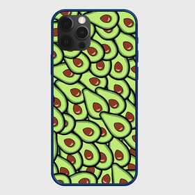 Чехол для iPhone 12 Pro с принтом АВОКАДО в Новосибирске, силикон | область печати: задняя сторона чехла, без боковых панелей | avocado | food | fruit | vegan | vegetarian | авокадо | веган | вегетарианство | еда | фрукты