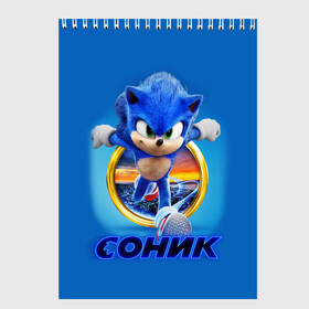 Скетчбук с принтом SONIC в Новосибирске, 100% бумага
 | 48 листов, плотность листов — 100 г/м2, плотность картонной обложки — 250 г/м2. Листы скреплены сверху удобной пружинной спиралью | hedgehog | metal sonic | silver | silver the hedgehog | sonic | sonic boom | sonic the hedgehog | еж | ёж сонник | ежик | игры | кино | соник | соник в кино | фильм