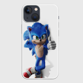 Чехол для iPhone 13 mini с принтом SONIC в Новосибирске,  |  | hedgehog | metal sonic | silver | silver the hedgehog | sonic | sonic boom | sonic the hedgehog | еж | ёж сонник | ежик | игры | кино | соник | соник в кино | фильм