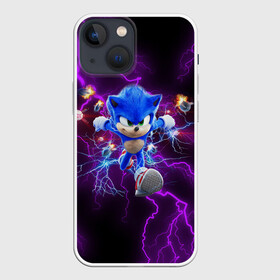 Чехол для iPhone 13 mini с принтом SONIC в Новосибирске,  |  | hedgehog | metal sonic | silver | silver the hedgehog | sonic | sonic boom | sonic the hedgehog | еж | ёж сонник | ежик | игры | кино | соник | соник в кино | фильм