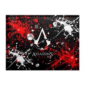 Обложка для студенческого билета с принтом ASSASSINS CREED. в Новосибирске, натуральная кожа | Размер: 11*8 см; Печать на всей внешней стороне | slayer | асасин | ассасин крид | ассассин | тамплиеры