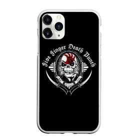 Чехол для iPhone 11 Pro матовый с принтом Five Finger Death Punch в Новосибирске, Силикон |  | 5fdp | death | ffdp | finger | five | five finger death punch | punch | грув метал