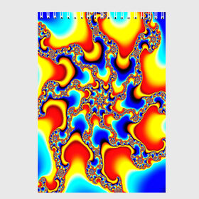 Скетчбук с принтом ABSTRACTION FRACTAL в Новосибирске, 100% бумага
 | 48 листов, плотность листов — 100 г/м2, плотность картонной обложки — 250 г/м2. Листы скреплены сверху удобной пружинной спиралью | abstract | abstraction | color | fractal | geometry | paitnt | polygon | polygonal | psy | абстракция | геометрия | краски | неоновые | полигоны | психоделика | фрактал