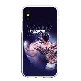 Чехол для iPhone XS Max матовый с принтом Tony Ferguson в Новосибирске, Силикон | Область печати: задняя сторона чехла, без боковых панелей | el cucuy | ferguson | mma | ssru | tony ferguson | мма | тони фергюсон | фергюсон