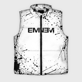 Мужской жилет утепленный 3D с принтом EMINEM  ЭМИНЕМ (Z) в Новосибирске,  |  | america | eminem | rap | slim shady | usa | америка | зарубежный реп | реп | сша | эминем