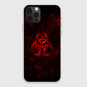 Чехол для iPhone 12 Pro с принтом BIOHAZARD в Новосибирске, силикон | область печати: задняя сторона чехла, без боковых панелей | biohazard | biohazard 7 | crocodile | fang | game | hand | monster | new umbrella | resident evil | resident evil 7 | umbrella | umbrella corp | umbrella corporation | zombie | обитель