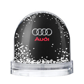 Снежный шар с принтом AUDI в Новосибирске, Пластик | Изображение внутри шара печатается на глянцевой фотобумаге с двух сторон | audi | auto | sport | авто | автомобиль | автомобильные | ауди | бренд | марка | машины | спорт